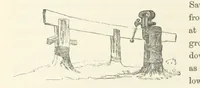 An illustration from Shifts and Expedients of Camp Life, Travels, etc (1871)