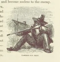 An illustration from Shifts and Expedients of Camp Life, Travels, etc (1871)