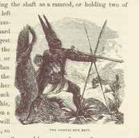 An illustration from Shifts and Expedients of Camp Life, Travels, etc (1871)