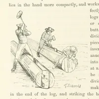 An illustration from Shifts and Expedients of Camp Life, Travels, etc (1871)