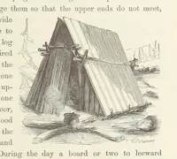 An illustration from Shifts and Expedients of Camp Life, Travels, etc (1871)