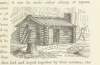 An illustration from Shifts and Expedients of Camp Life, Travels, etc (1871)