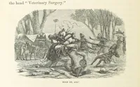 An illustration from Shifts and Expedients of Camp Life, Travels, etc (1871)