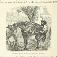 An illustration from Shifts and Expedients of Camp Life, Travels, etc (1871)
