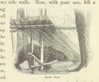 An illustration from Shifts and Expedients of Camp Life, Travels, etc (1871)