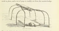 An illustration from Shifts and Expedients of Camp Life, Travels, etc (1871)