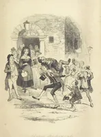 An illustration from Charles O'Malley, the Irish Dragoon. Edited by Harry Lorrequer; ... with illustrations by Phiz [i.e. H. K. Browne] (1841)