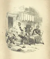 An illustration from Charles O'Malley, the Irish Dragoon. Edited by Harry Lorrequer; ... with illustrations by Phiz [i.e. H. K. Browne] (1841)