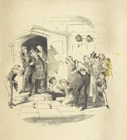 An illustration from Charles O'Malley, the Irish Dragoon. Edited by Harry Lorrequer; ... with illustrations by Phiz [i.e. H. K. Browne] (1841)