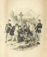 An illustration from Charles O'Malley, the Irish Dragoon. Edited by Harry Lorrequer; ... with illustrations by Phiz [i.e. H. K. Browne] (1841)