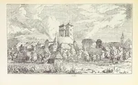 An illustration from A Vág és vidéke topographiai leirás, egyszersmind kalauz a Vág-völgyben utazók ... számára. ... 54 eredeti képpel. Kiadta L. Gy (1881)