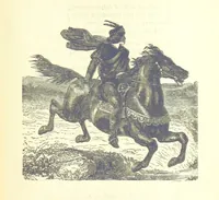 An illustration from Love Lyrics and Valentine Verses, for young and old. [E. M. Davies. With illustrations (1875)