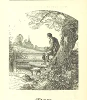 An illustration from Love Lyrics and Valentine Verses, for young and old. [E. M. Davies. With illustrations (1875)