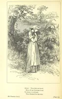 An illustration from Love Lyrics and Valentine Verses, for young and old. [E. M. Davies. With illustrations (1875)