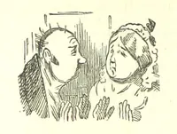 An illustration from Love Lyrics and Valentine Verses, for young and old. [E. M. Davies. With illustrations (1875)