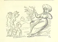 An illustration from Love Lyrics and Valentine Verses, for young and old. [E. M. Davies. With illustrations (1875)
