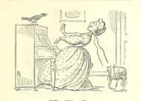 An illustration from Love Lyrics and Valentine Verses, for young and old. [E. M. Davies. With illustrations (1875)
