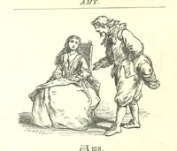 An illustration from Love Lyrics and Valentine Verses, for young and old. [E. M. Davies. With illustrations (1875)