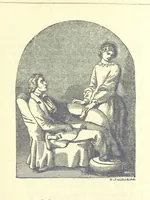 An illustration from Love Lyrics and Valentine Verses, for young and old. [E. M. Davies. With illustrations (1875)