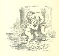 An illustration from Love Lyrics and Valentine Verses, for young and old. [E. M. Davies. With illustrations (1875)