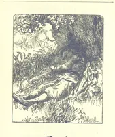 An illustration from Love Lyrics and Valentine Verses, for young and old. [E. M. Davies. With illustrations (1875)