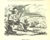 An illustration from Love Lyrics and Valentine Verses, for young and old. [E. M. Davies. With illustrations (1875)