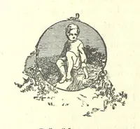 An illustration from Love Lyrics and Valentine Verses, for young and old. [E. M. Davies. With illustrations (1875)