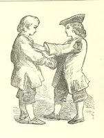 An illustration from Love Lyrics and Valentine Verses, for young and old. [E. M. Davies. With illustrations (1875)