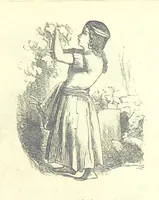 An illustration from Love Lyrics and Valentine Verses, for young and old. [E. M. Davies. With illustrations (1875)