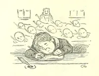 An illustration from Love Lyrics and Valentine Verses, for young and old. [E. M. Davies. With illustrations (1875)
