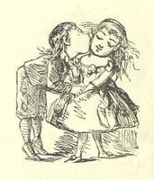 An illustration from Love Lyrics and Valentine Verses, for young and old. [E. M. Davies. With illustrations (1875)