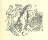 An illustration from Love Lyrics and Valentine Verses, for young and old. [E. M. Davies. With illustrations (1875)