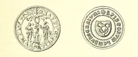 An illustration from Patrycyat i mieszczaństwo lwowskie w XVI. i. XVII. wieku. ... Wydanie drugie ... pomnożone, etc (1892)