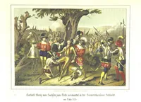 An illustration from Deutschlands letztere drei Jahrhunderte, oder: des deutschen Volkes Gedenk-Buch an seiner Väter Schicksale und Leiden seit drei Jahrhunderten, etc (1858)