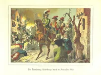 An illustration from Deutschlands letztere drei Jahrhunderte, oder: des deutschen Volkes Gedenk-Buch an seiner Väter Schicksale und Leiden seit drei Jahrhunderten, etc (1858)