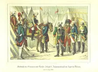 An illustration from Deutschlands letztere drei Jahrhunderte, oder: des deutschen Volkes Gedenk-Buch an seiner Väter Schicksale und Leiden seit drei Jahrhunderten, etc (1858)