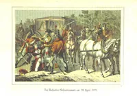 An illustration from Deutschlands letztere drei Jahrhunderte, oder: des deutschen Volkes Gedenk-Buch an seiner Väter Schicksale und Leiden seit drei Jahrhunderten, etc (1858)