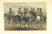 An illustration from Pen and pencil reminiscences of a campaign in South Africa ... Illustrated with ... colour-tinted lithographs (1861)