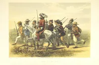 Picture 7 of 21 from Pen and pencil reminiscences of a campaign in South Africa ... Illustrated with ... colour-tinted lithographs (1861), leaf 45