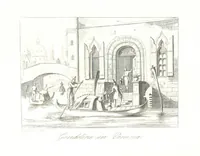 Picture 19 of 103 from C. Frommel's pittoreskes Italien. Nach dessen Original-Gemälden und Zeichnungen. Die Scenen aus dem Volksleben nach Zeichnungen von Catel, Gail, Goetzloff, Mosbrugger, Weller, Pinelli, etc. In Stahl gestochen von C. Frommel und H. Winkler. Text für Ober-Italien von W. von Lüdemann, Unter-Italien von C. Witte, etc (1840), leaf 117