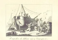 Picture 24 of 103 from C. Frommel's pittoreskes Italien. Nach dessen Original-Gemälden und Zeichnungen. Die Scenen aus dem Volksleben nach Zeichnungen von Catel, Gail, Goetzloff, Mosbrugger, Weller, Pinelli, etc. In Stahl gestochen von C. Frommel und H. Winkler. Text für Ober-Italien von W. von Lüdemann, Unter-Italien von C. Witte, etc (1840), leaf 141