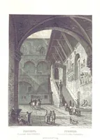 An illustration from C. Frommel's pittoreskes Italien. Nach dessen Original-Gemälden und Zeichnungen. Die Scenen aus dem Volksleben nach Zeichnungen von Catel, Gail, Goetzloff, Mosbrugger, Weller, Pinelli, etc. In Stahl gestochen von C. Frommel und H. Winkler. Text für Ober-Italien von W. von Lüdemann, Unter-Italien von C. Witte, etc (1840)