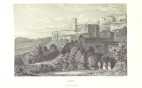 An illustration from C. Frommel's pittoreskes Italien. Nach dessen Original-Gemälden und Zeichnungen. Die Scenen aus dem Volksleben nach Zeichnungen von Catel, Gail, Goetzloff, Mosbrugger, Weller, Pinelli, etc. In Stahl gestochen von C. Frommel und H. Winkler. Text für Ober-Italien von W. von Lüdemann, Unter-Italien von C. Witte, etc (1840)