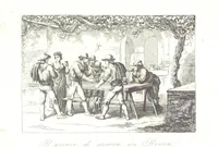 Picture 53 of 103 from C. Frommel's pittoreskes Italien. Nach dessen Original-Gemälden und Zeichnungen. Die Scenen aus dem Volksleben nach Zeichnungen von Catel, Gail, Goetzloff, Mosbrugger, Weller, Pinelli, etc. In Stahl gestochen von C. Frommel und H. Winkler. Text für Ober-Italien von W. von Lüdemann, Unter-Italien von C. Witte, etc (1840), leaf 483
