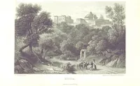 Picture 74 of 103 from C. Frommel's pittoreskes Italien. Nach dessen Original-Gemälden und Zeichnungen. Die Scenen aus dem Volksleben nach Zeichnungen von Catel, Gail, Goetzloff, Mosbrugger, Weller, Pinelli, etc. In Stahl gestochen von C. Frommel und H. Winkler. Text für Ober-Italien von W. von Lüdemann, Unter-Italien von C. Witte, etc (1840), leaf 555