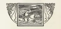 An illustration from A Book of Old English Ballads. With an accompaniment of decorative drawings by G. W. Edwards, and an introduction by H. W. Mabie (1896)