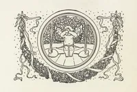An illustration from A Book of Old English Ballads. With an accompaniment of decorative drawings by G. W. Edwards, and an introduction by H. W. Mabie (1896)