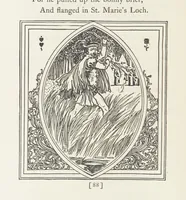 An illustration from A Book of Old English Ballads. With an accompaniment of decorative drawings by G. W. Edwards, and an introduction by H. W. Mabie (1896)