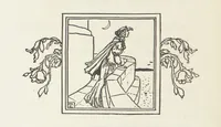 An illustration from A Book of Old English Ballads. With an accompaniment of decorative drawings by G. W. Edwards, and an introduction by H. W. Mabie (1896)