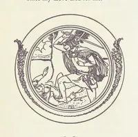 An illustration from A Book of Old English Ballads. With an accompaniment of decorative drawings by G. W. Edwards, and an introduction by H. W. Mabie (1896)